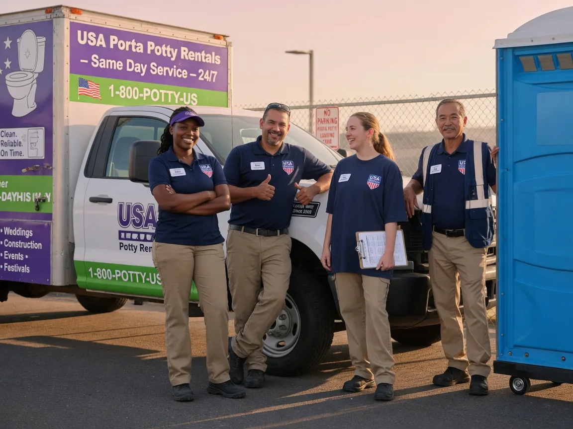 Porta Potty Rental company in Louisville, OH