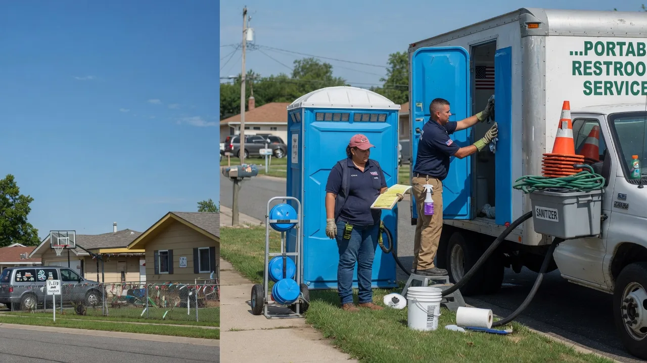 Portable Toilet Rental in Louisville, OH near me